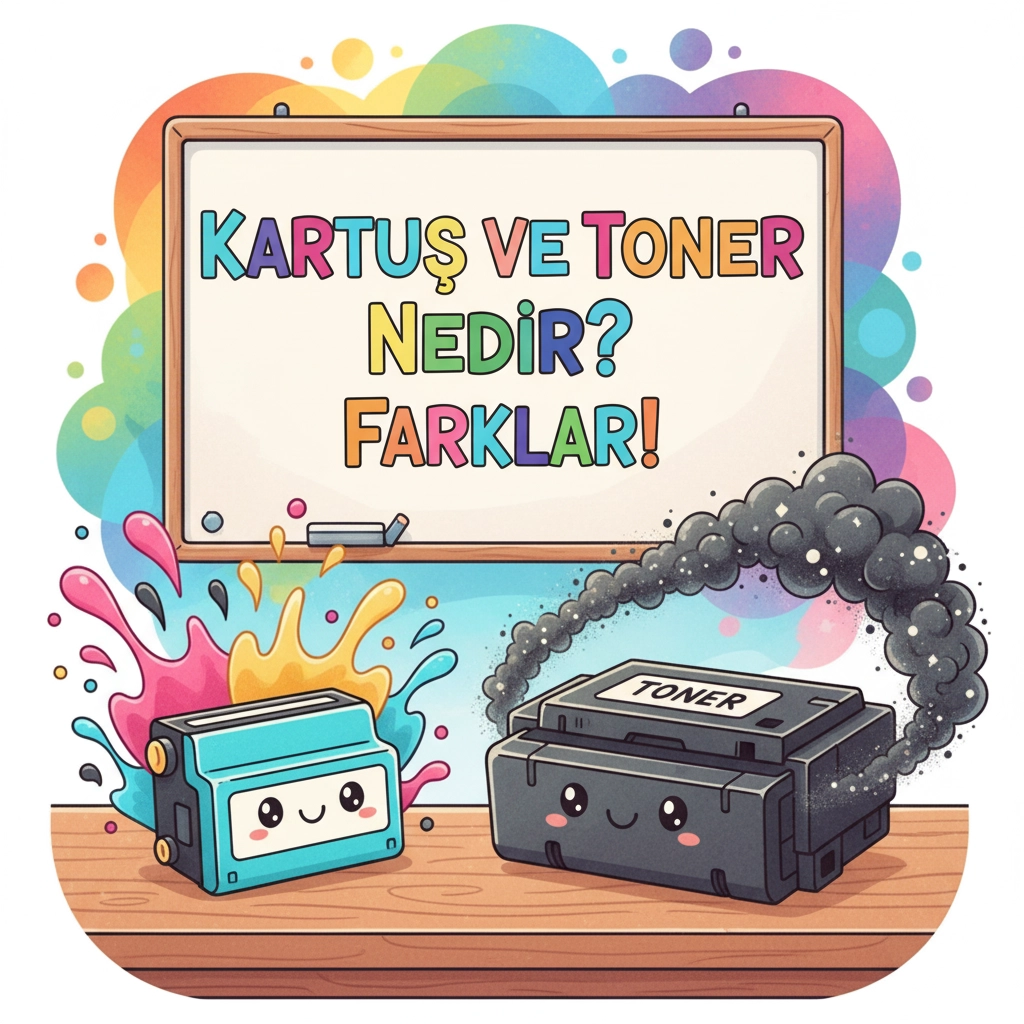 Kartuş ve Toner Nedir? Aralarındaki Farklar – Göktürk Teknoloji