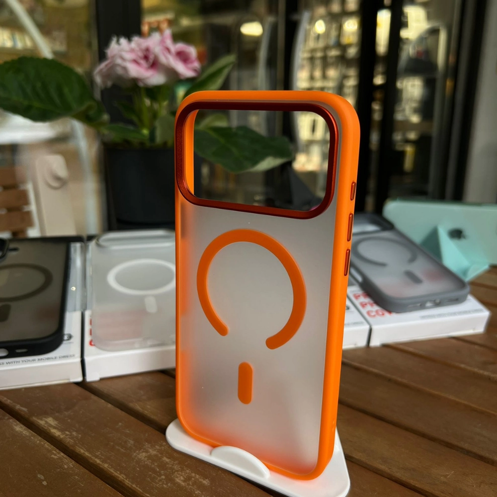 iPhone%2017%20Pro%20Spada%20Alumınıum%20Magsafe%20Orange%20Kapak