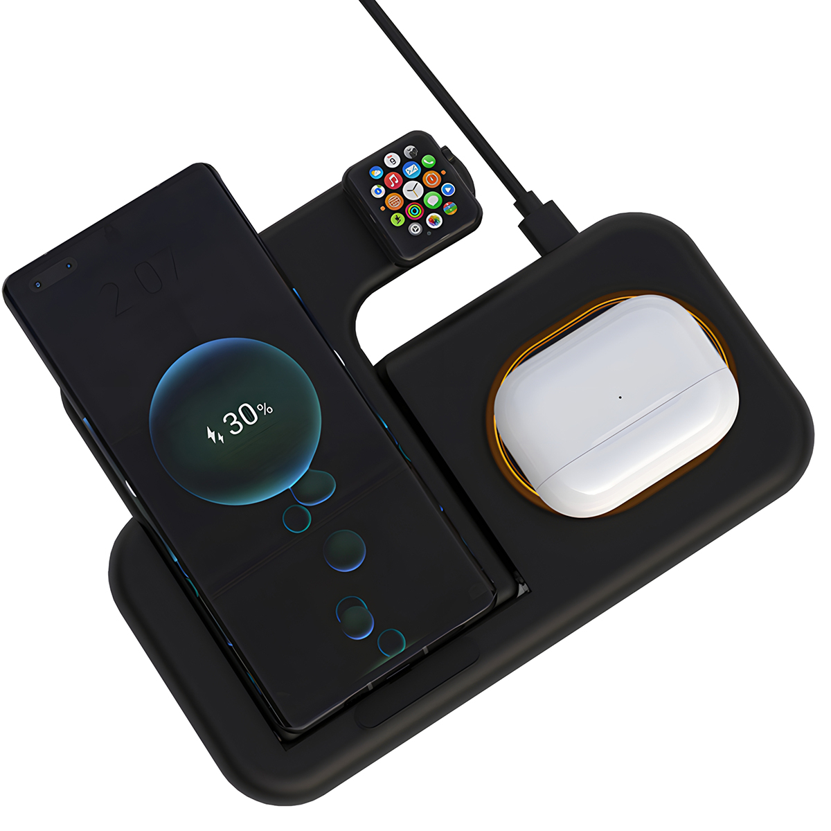 Buff%20BL40%205’i%20Bir%20Arada%20Watch%20Tutucu%20Kablosuz,%20Airpods,%20%20Led%20Işıklı,%20%20%20Hızlı%20Katlanabilir%20Şarj%20Standı