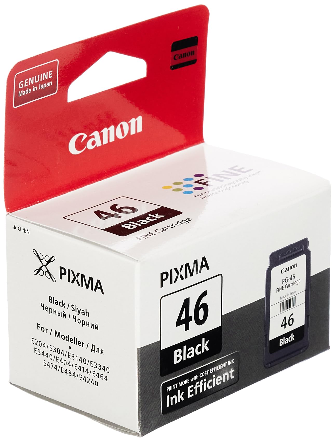 Canon%20PG-46%20Orijinal%20Siyah%20Mürekkep%20Kartuşu%20(9059B001)%20-%20400%20Sayfa