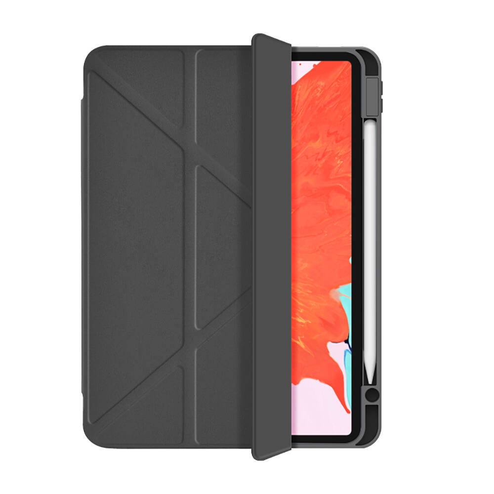 Wiwu%20360%20Rotation%20Magnetic%20Protective%20Case%20For%20iPad%2012.9-Air%2013%202024%20Gray