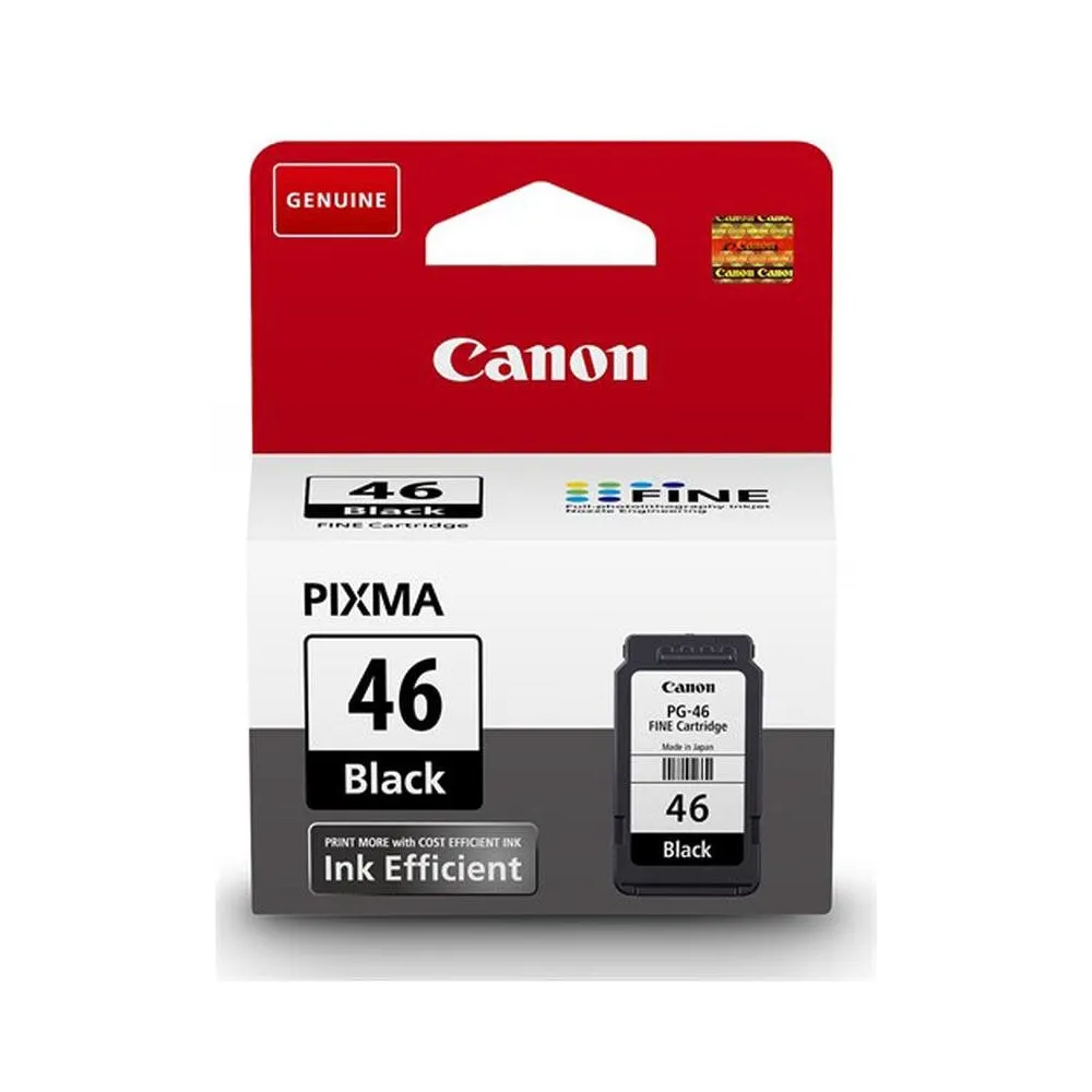 Canon%20PG-46%20Orijinal%20Siyah%20Mürekkep%20Kartuşu%20(9059B001)%20-%20400%20Sayfa