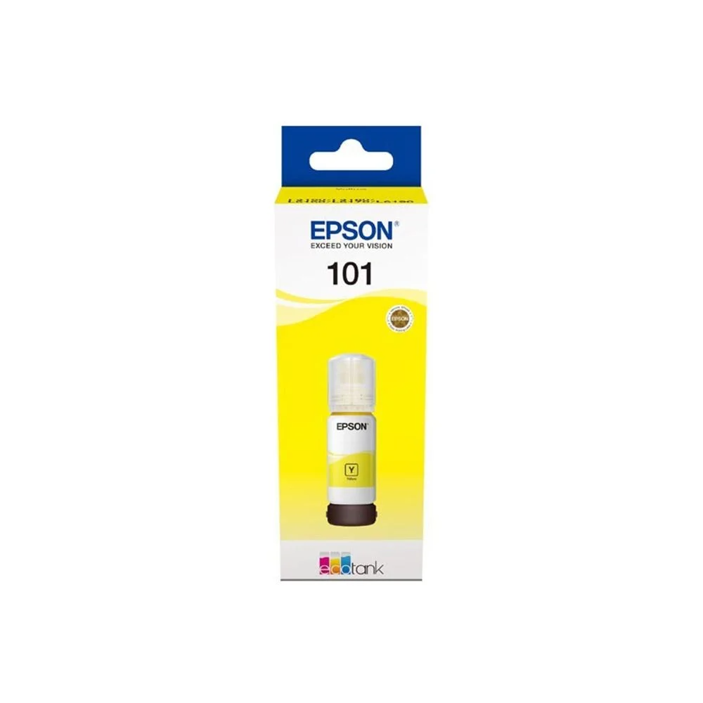 Epson%20101-c13t03v44a%20Sarı%20Orjinal%20Mürekkep%20Şişesi%20%2070%20ML