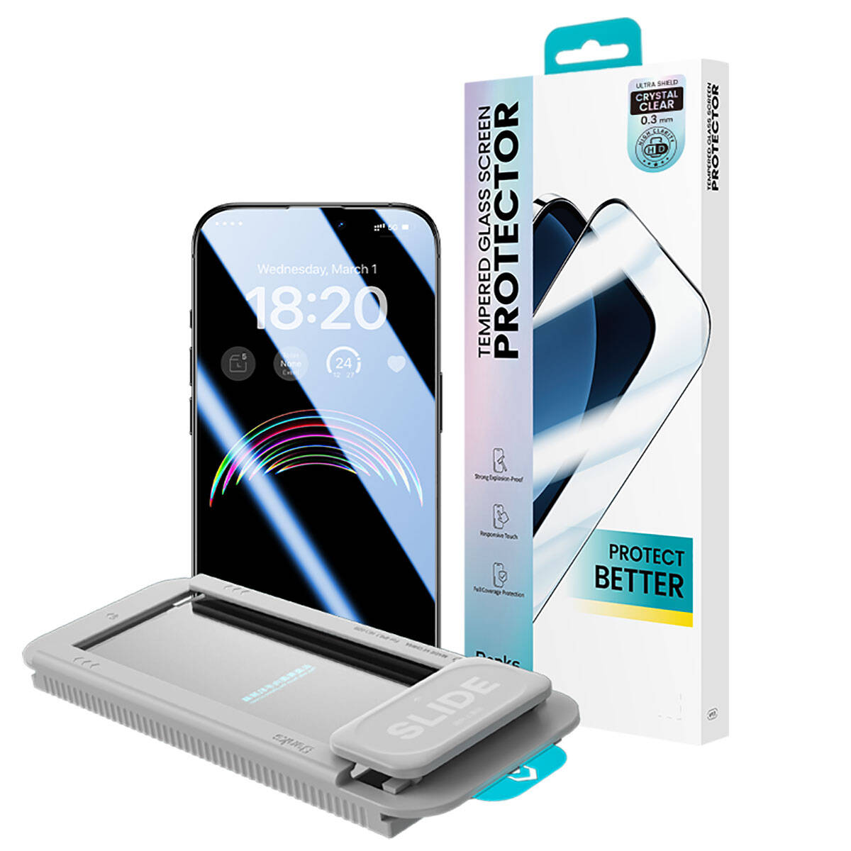 Apple%20iPhone%2015%20Pro%20Max%20Benks%20V%20Pro%20Ultra%20Shield%20Privacy%200.3mm%20Ekran%20Koruyucu%20+%20Kolay%20Uygulama%20Aparatlı