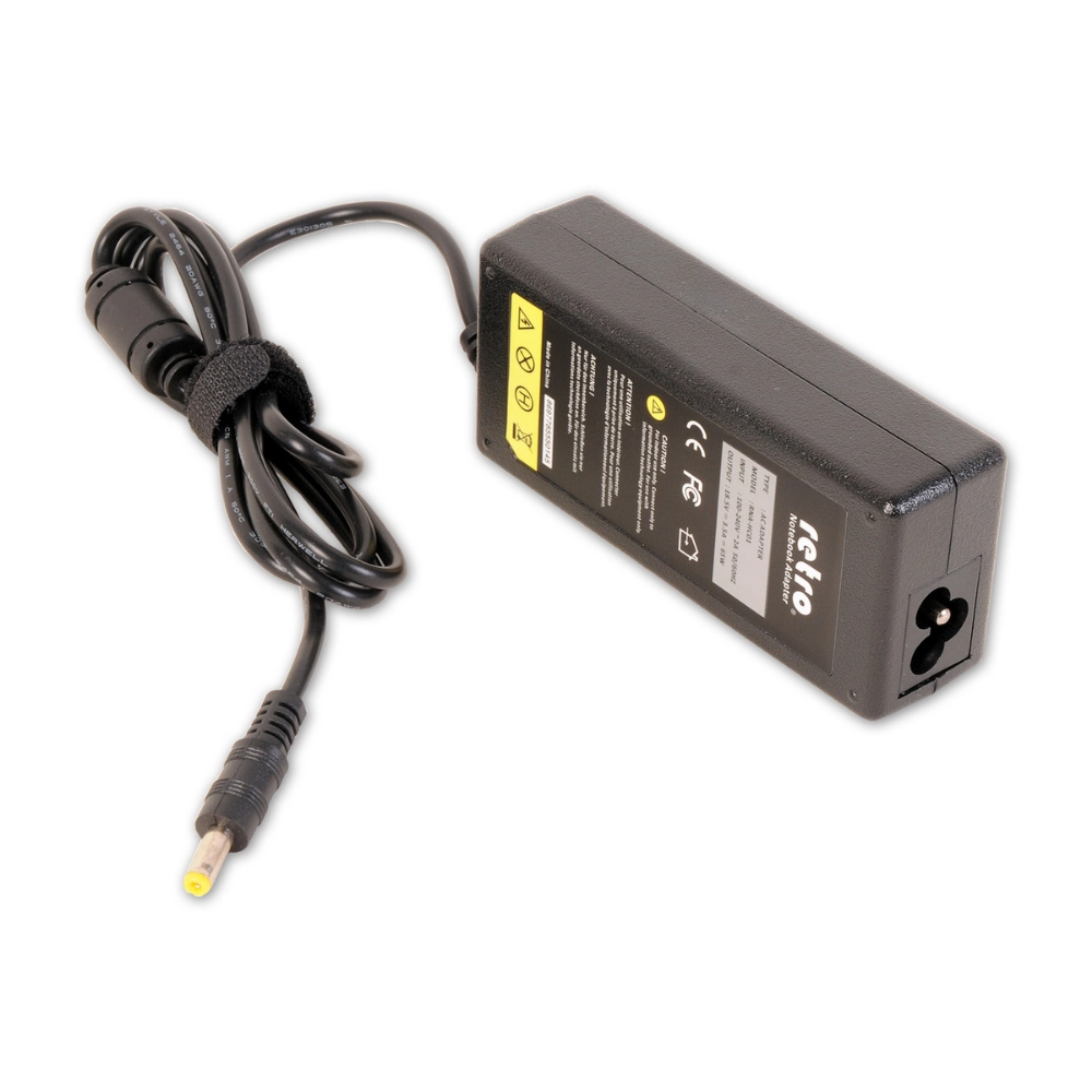 RETRO%20Hp%20Compaq%2065W%20Sarı%20Uç%20Notebook%20Adaptör%20RNA-HC01