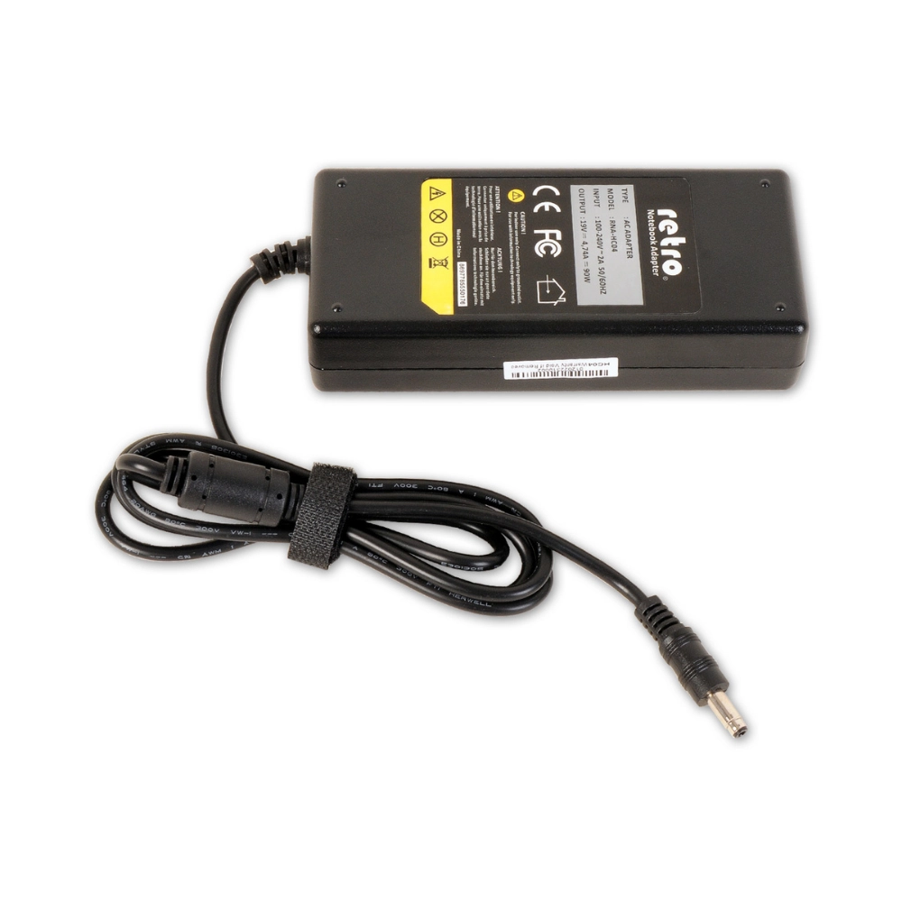 RETRO%20Hp%20Compaq%2090W%20Siyah%20Uç%20Notebook%20Adaptör%20RNA-HC04