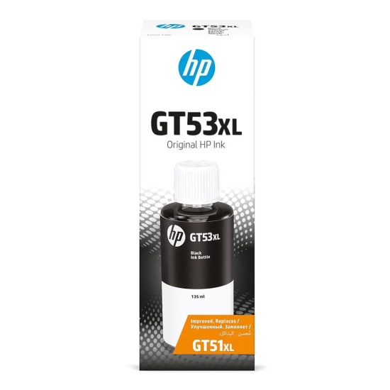 HP GT53XL Siyah Orjinal Mürekkep Kartuşu (1VV21AE)
