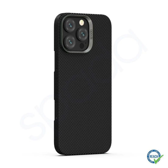 iPhone 16 Pro Max Spada Kevlar Magsafe Siyah Kapak
