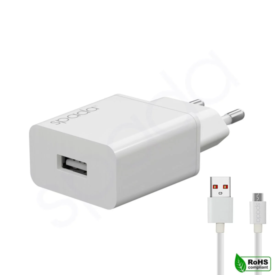 Spada 2400 Mah Mikro Usb Kablolu Ev Şarjı - SPD5058443