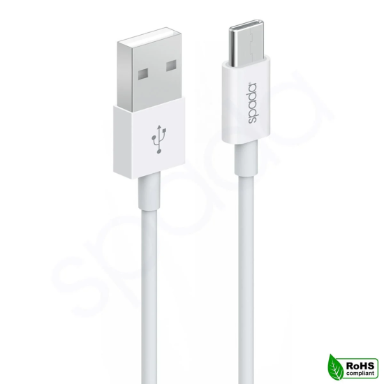 Spada Titanium Seri KBL-75WH Type C 1 metre Beyaz Kablo