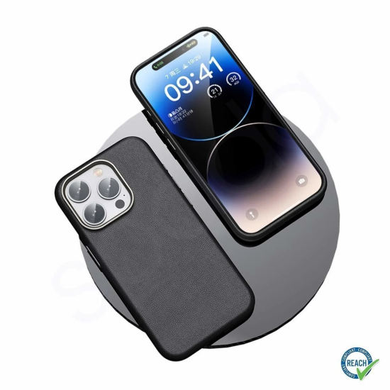 SPADA 14 PRO  PELLE MAGSAFE BLACK