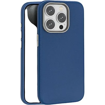 SPADA 14 PRO MAX PELLE  MAGSAFE DARK BLUE