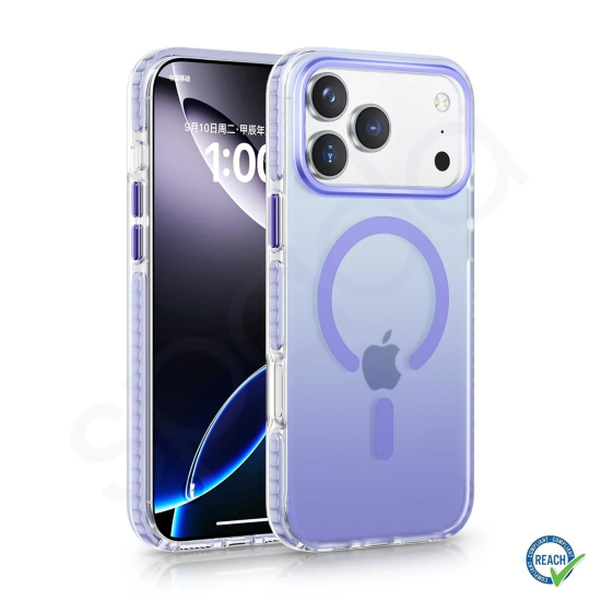 iPhone 17 Pro Max Spada Icon Magsafe Mavi Kapak