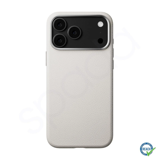 iPhone 17 Pro Max MagSafe Beyaz Kapak Pelle