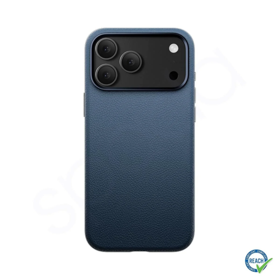 iPhone 17 Pro Spada Pelle MagSafe Lacivert Kapak