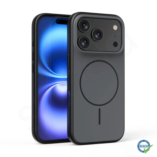 iPhone 17 Pro Max Spada MagSafe Siyah Kapak