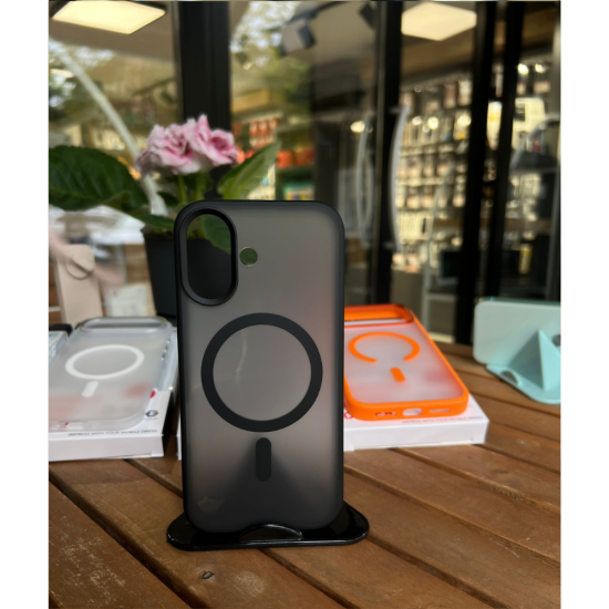 iPhone 17 Spada Alumınıum Magsafe Black Kapak