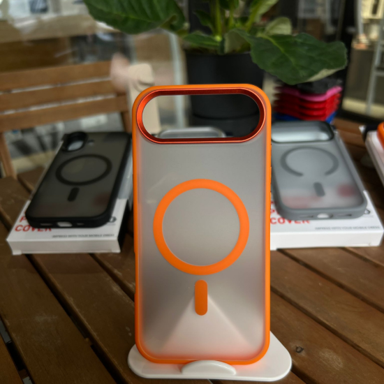 iPhone 17 Air Spada Alumınıum Magsafe Orange Kapak