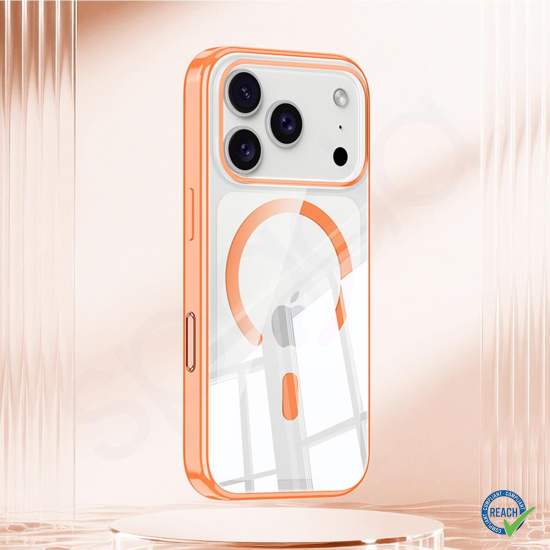 iPhone 17 Pro Max Spada Muse Magsafe Turuncu Kılıf