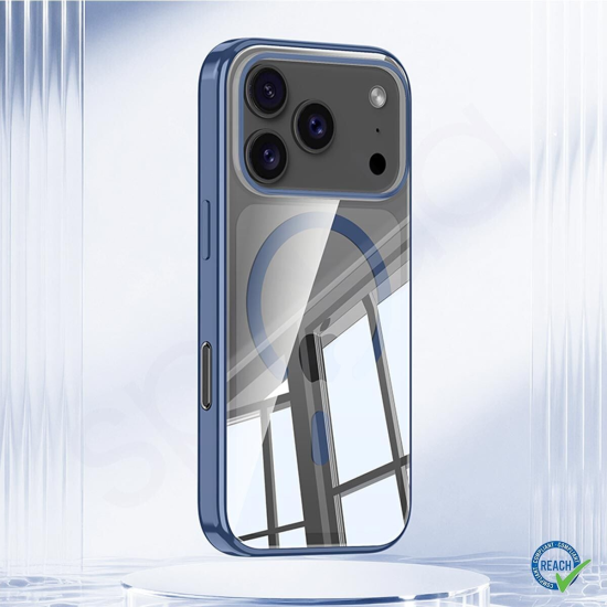 iPhone 17 Pro Max Spada Muse Magsafe Lacivert Kılıf
