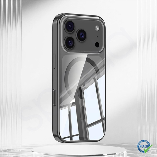 iPhone 17 Pro Max Spada Muse Magsafe Siyah Kılıf