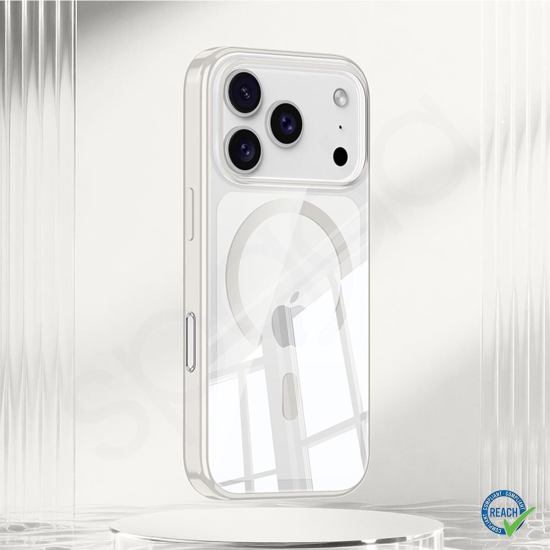 iPhone 17 Pro Max Spada Muse Magsafe Gri Kılıf