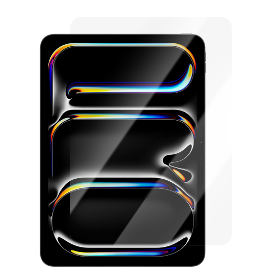 iPad Pro 11’’ (2024) Kırılmaz Cam Ekran Koruyucu – KUZOOM (Model: A2836 / A2837)