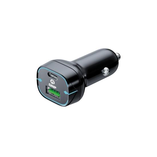 GNP 48W Çift Girişli (30W PD + 18W USB) Araç Şarjı