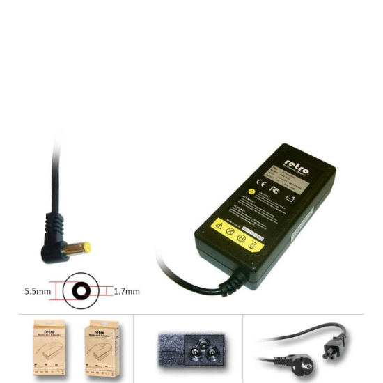 RETRO Acer 65W Adaptör 5.5x1.7–RNA-AC02