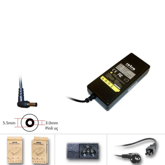RETRO Samsung 90W 19V Adaptör 5.5x3.0 –RNA-SG04