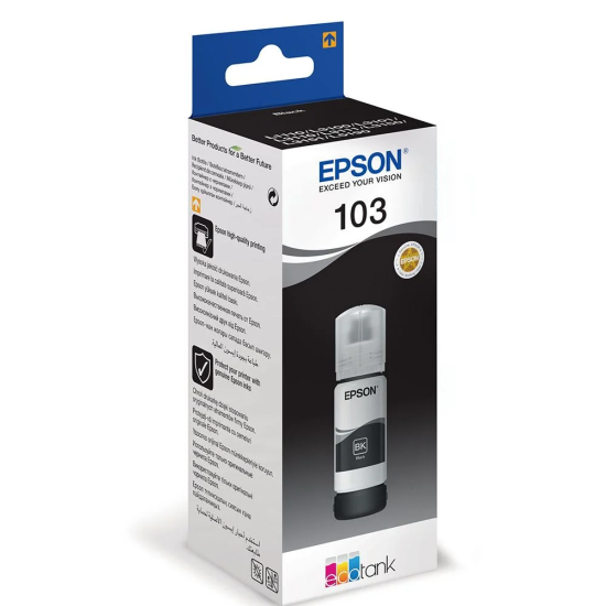 Epson 103-C13T00S14A Siyah Orijinal Mürekkep
