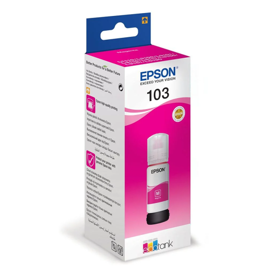 Epson 103-C13T00S34A Kırmızı Orijinal Mürekkep