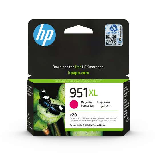 HP 951XL Yüksek Kapasite Kırmızı (Magenta) Orjinal Kartuş CN047A