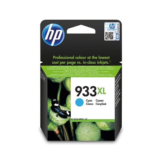 HP 933XL Yüksek Kapasiteli Mavi Orijinal Mürekkep Kartuşu CN054AE