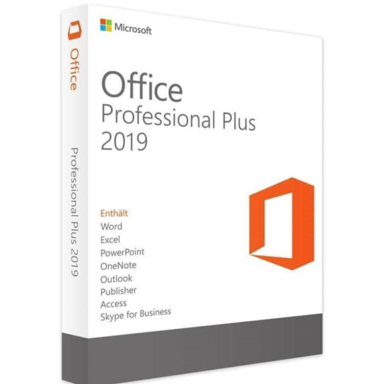Microsoft Office 2019 Pro Plus Türkçe Kutu Lisans
