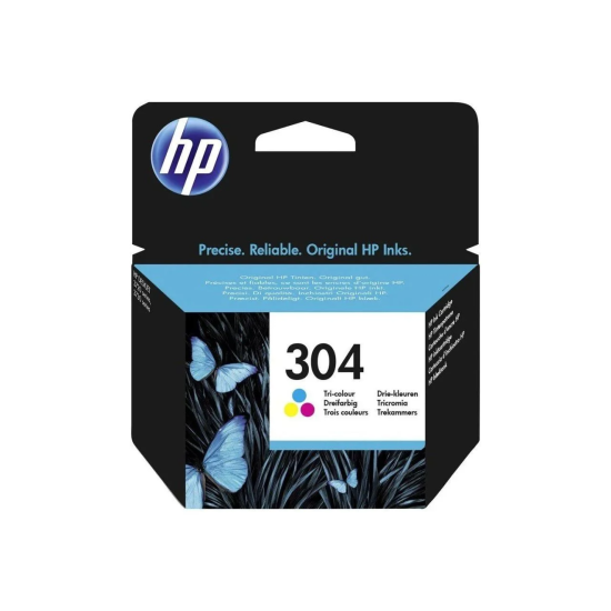 HP 304 Orijinal Üç Renkli Mürekkep Kartuşu (N9K05AE) - 100 Sayfa