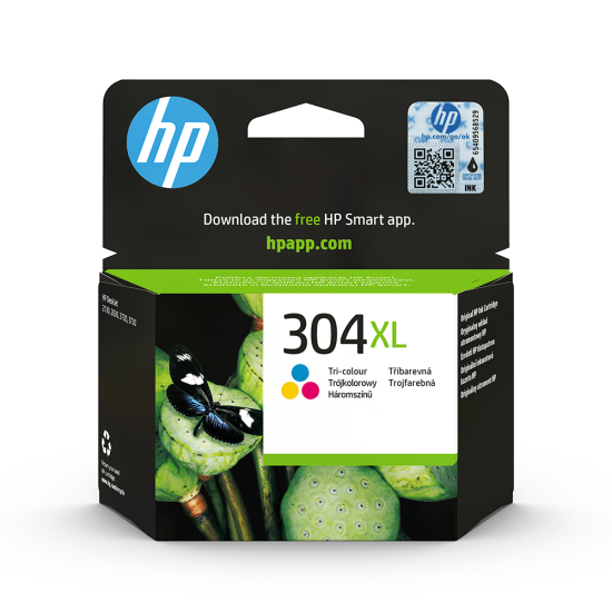 HP N9K07AE NO:304XL MÜREKKEP KARTUŞ 300 SAYFA RENKLİ