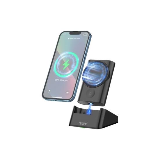 Type-C Port | Hızlı Şarj | Airpods, Watch, iPhone, MagSafe  Uyumlu Powerbank, Stand 5200mAh