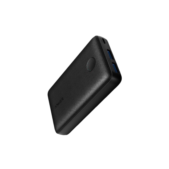 Anker PowerCore Select 10000 mAh Taşınabilir Hızlı Şarj Cihazı, PowerIQ 12W+10W Çift Çıkışlı, Siyah, A1223
