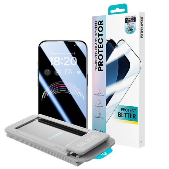 Apple iPhone 15 Pro Max Benks V Pro Ultra Shield Privacy 0.3mm Ekran Koruyucu + Kolay Uygulama Aparatlı