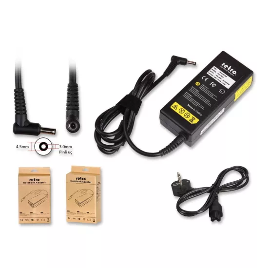 Retro Asus 65W 19V 3.42A 5.5 x 2.5Adaptör–RNA-AS06