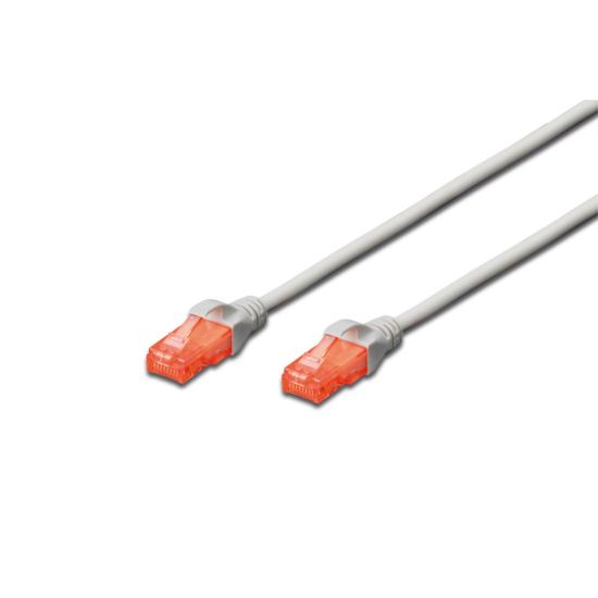 Dıgıtus DK-1617-100 Patch Kablo Cat6 Gri 10 Metre