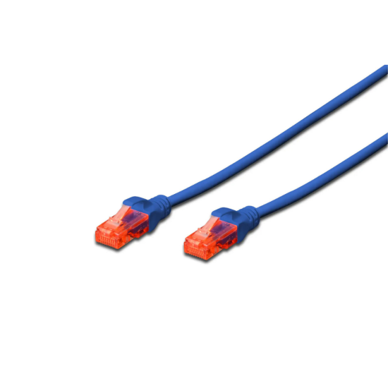 Dıgıtus DK-1617-020/B Cat6 Patch Kablo Mavi 2 Metre