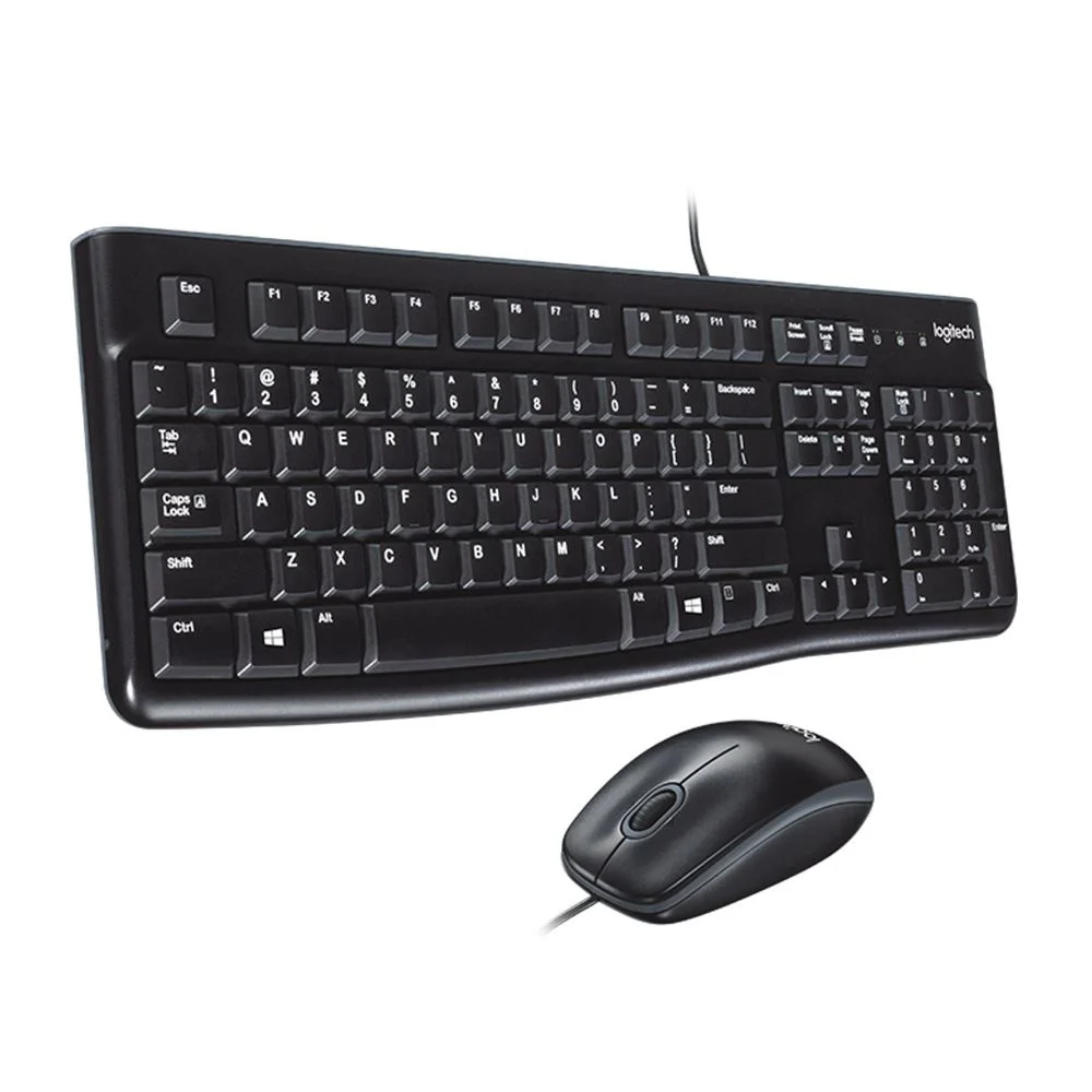 LOGITECH%20MK120%20USB%20Kablolu%20Tam%20Boyutlu%20Türkçe%20Q%20Klavye%20Mouse%20Seti%20-%20Siyah