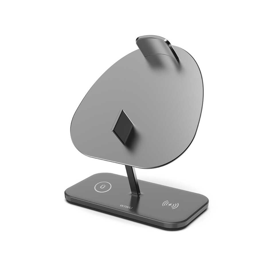 Wiwu%20M15%20Kulaklık-Watch-Telefon%20Mıknatıslı%20Kablosuz%20Şarj%20Standı%2015+15W%20Max