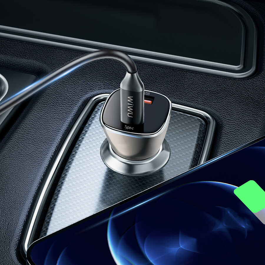 Wiwu%20PC500%2072W%20PD%20QC3.0%20Ultra%20Fast%20Charging%20Supported%20Digital%20Display%20Car%20Charger%20Head