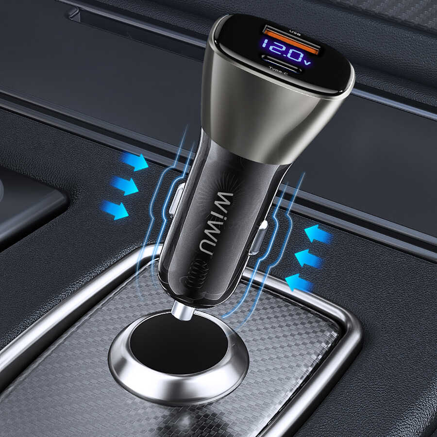 Wiwu%20PC500%2072W%20PD%20QC3.0%20Ultra%20Fast%20Charging%20Supported%20Digital%20Display%20Car%20Charger%20Head
